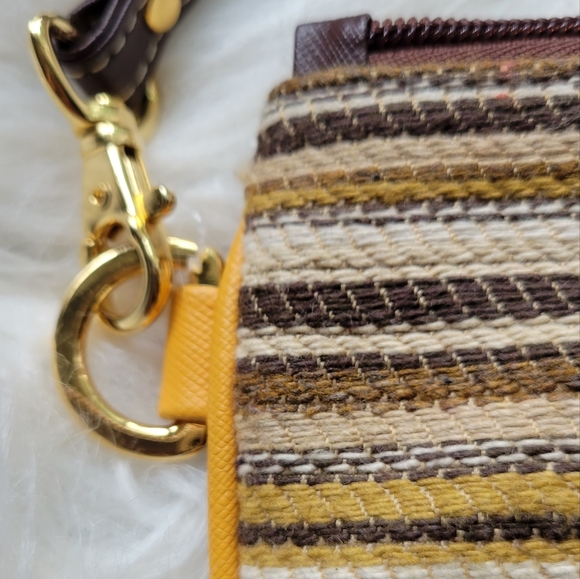 claudia g fabric brown clutch - Picture 3 of 7